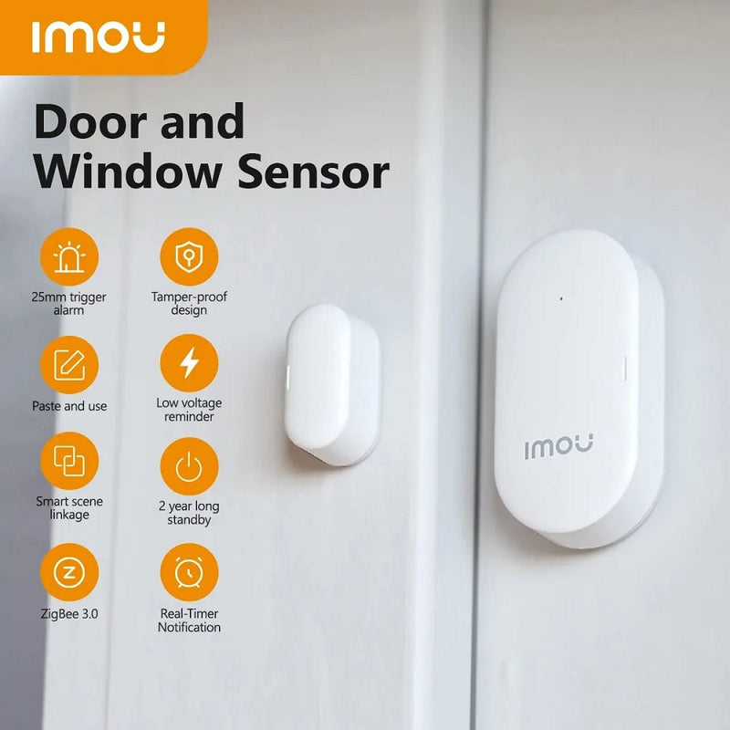 IMOU ZD1-EU, Sensor Magnético Inalámbrico para puertas y ventanas