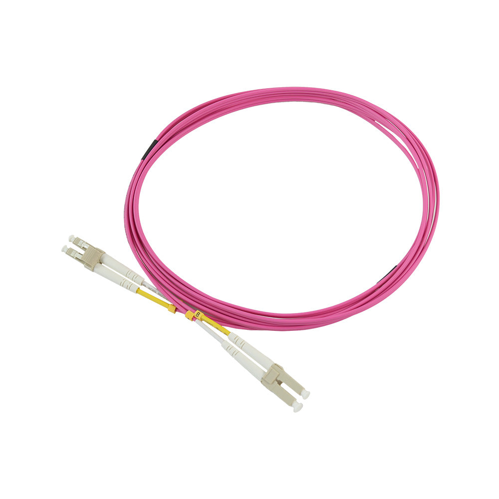 OPFIBRA CO-DX-LCU-LCU-MM-2-VL-LH-TB-3M Patch Cord FO LC/LC Multimodo OM4 Dúplex LSZH 3M