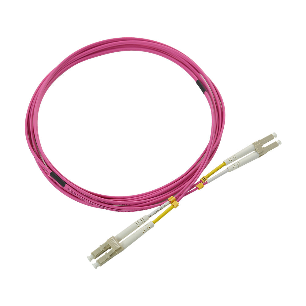 OPFIBRA CO-DX-LCU-LCU-MM-2-VL-LH-TB-3M Patch Cord FO LC/LC Multimodo OM4 Dúplex LSZH 3M