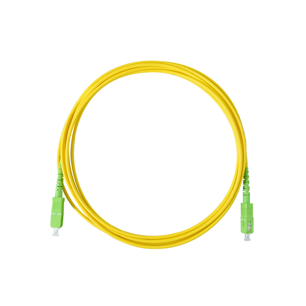 OPFIBRA CO-SX-SCA-SCA-SM-3-Y-LH-TB Patch Cord FO SC/APC-SC/APC Monomodo Simplex 3m LSZH