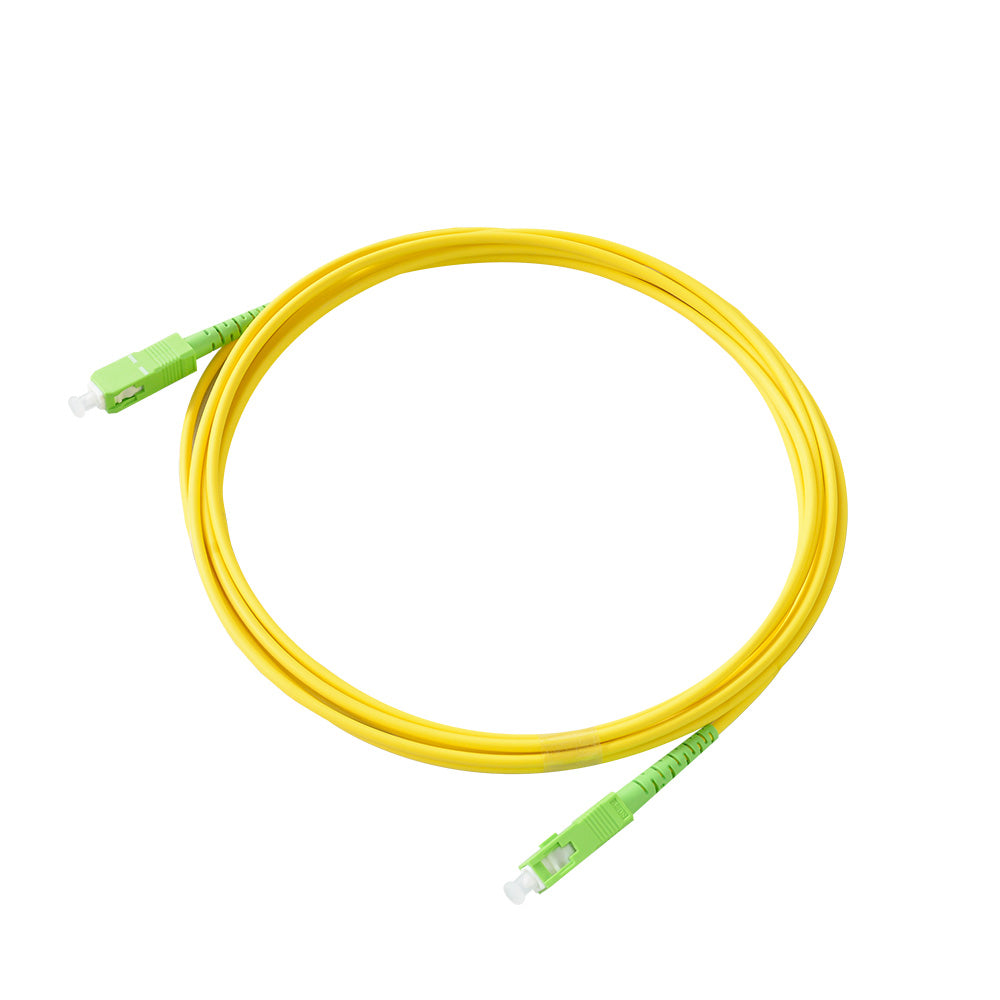 OPFIBRA CO-SX-SCA-SCA-SM-3-Y-LH-TB Patch Cord FO SC/APC-SC/APC Monomodo Simplex 3m LSZH