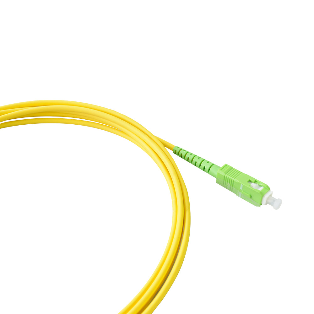 OPFIBRA CO-SX-SCA-SCA-SM-3-Y-LH-TB Patch Cord FO SC/APC-SC/APC Monomodo Simplex 3m LSZH