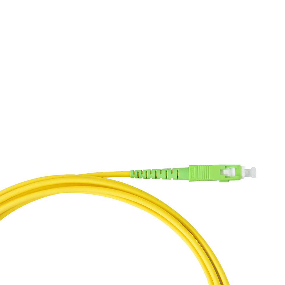 OPFIBRA CO-SX-SCA-SCA-SM-3-Y-LH-TB Patch Cord FO SC/APC-SC/APC Monomodo Simplex 3m LSZH