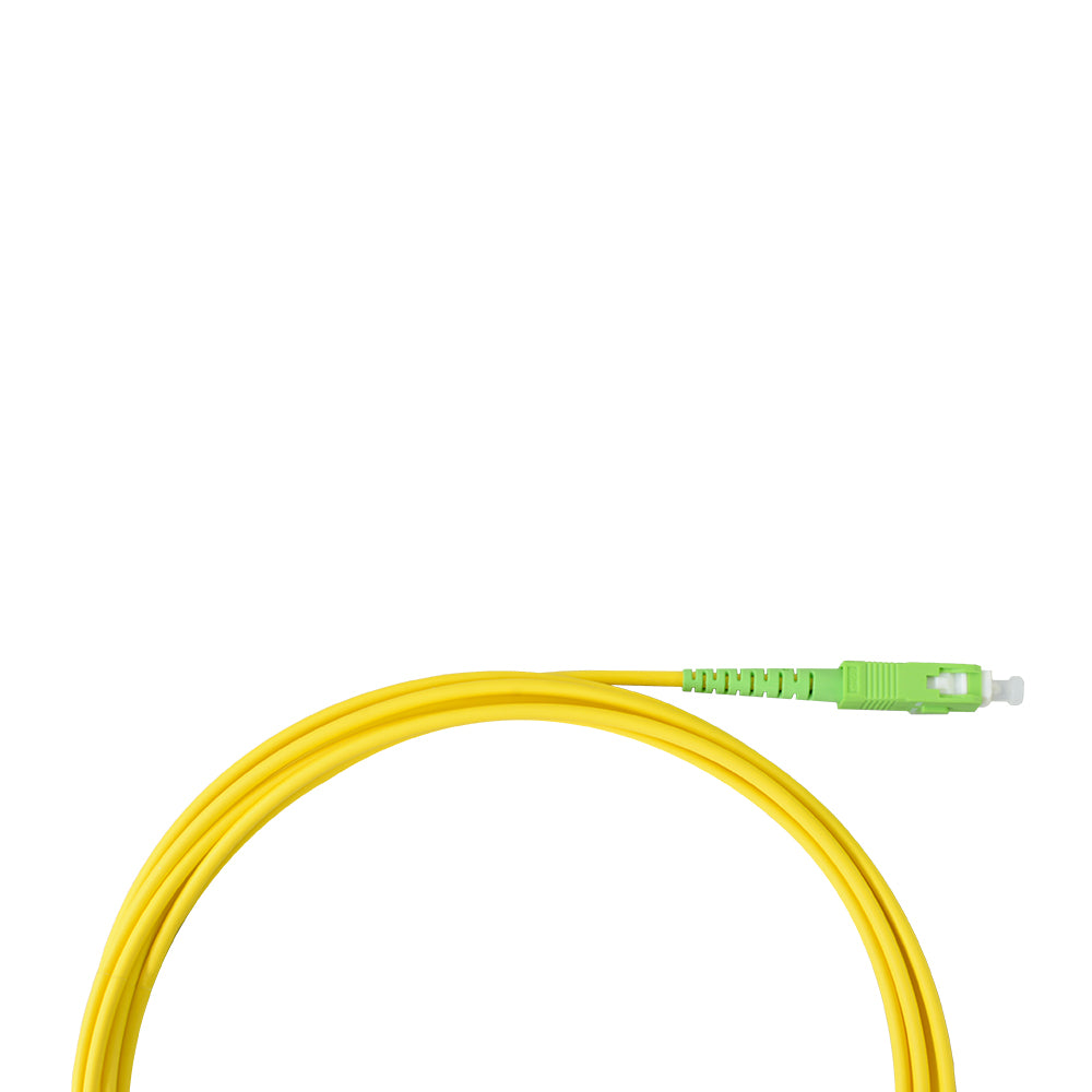 OPFIBRA CO-SX-SCA-SCA-SM-3-Y-LH-TB Patch Cord FO SC/APC-SC/APC Monomodo Simplex 3m LSZH