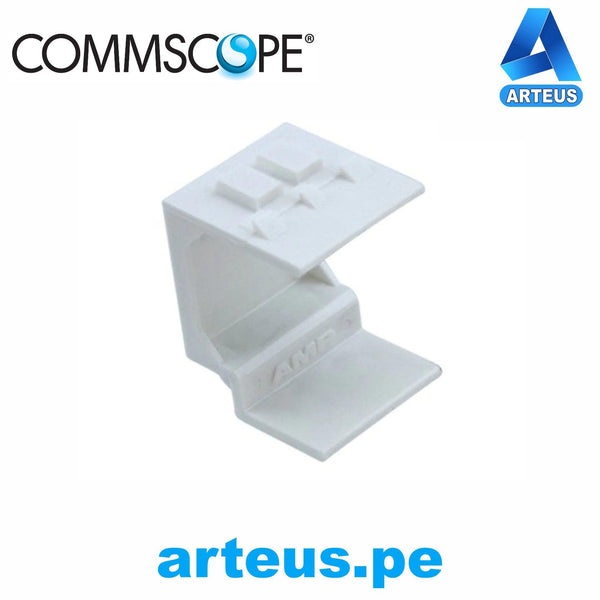 COMMSCOPE 1-1116412-3, Tapa para espacios no usados| blanco - ARTEUS