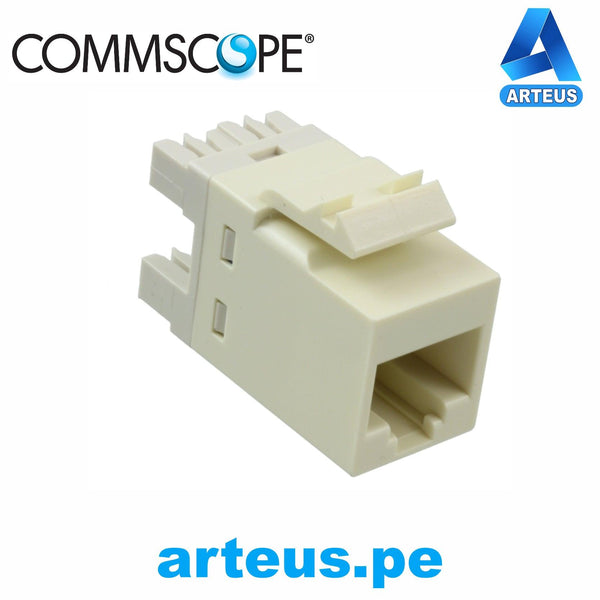 COMMSCOPE 1375191-1, Jack rj45 cat 5e sl modular beige - ARTEUS