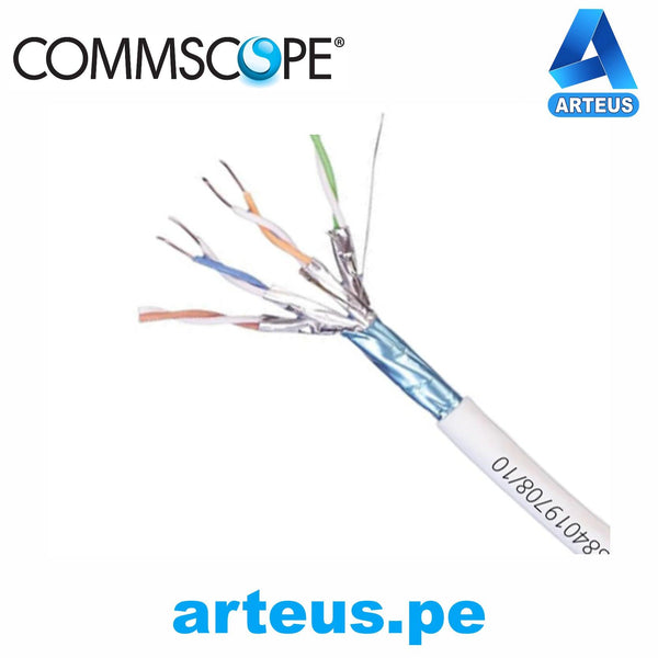 COMMSCOPE 1859381=2, Cable UTP F/UTP Cat 6A solido 4P rollo 305mts - ARTEUS