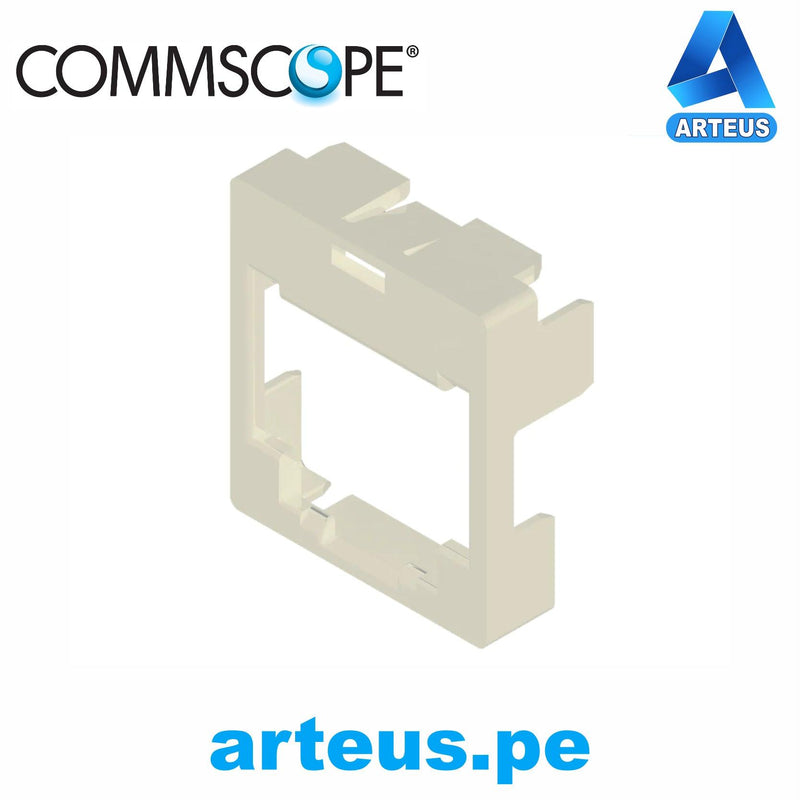 COMMSCOPE 2848025-3, Mascara para plug modular rj-45 cat6a- bolsa x 50und| blanco - ARTEUS