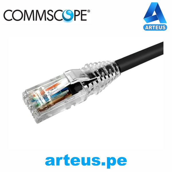 COMMSCOPE NPC06UVDB-BK003F, Cable patch cord utp multifilar rj-45 cat6 0.9mts - ARTEUS