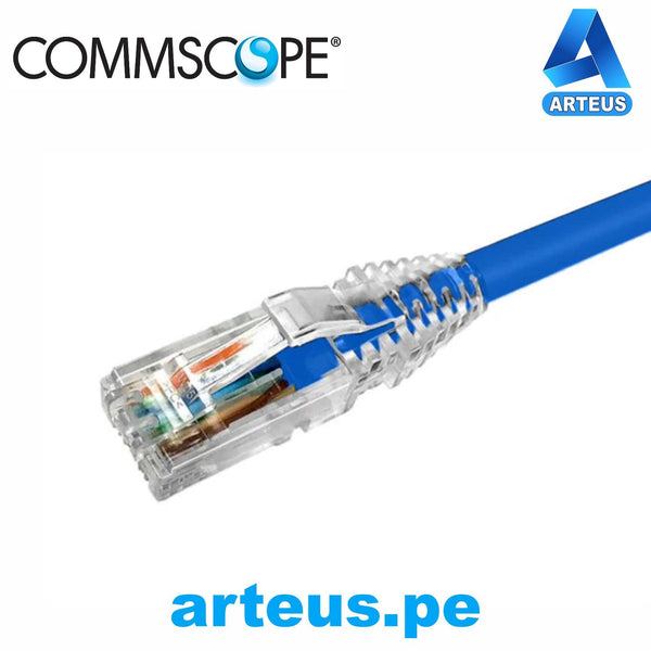 COMMSCOPE NPC06UVDB-BL003F, Cable patch cord cat6 utp multifilar rj45 0.9m, 90cm - ARTEUS