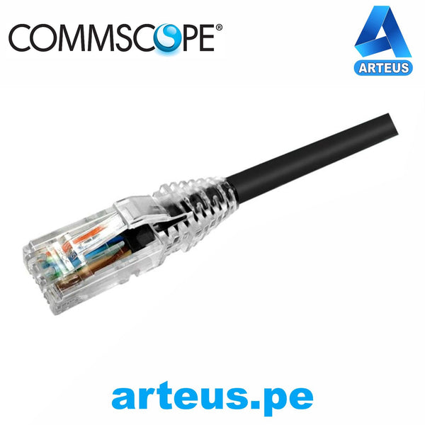 COMMSCOPE NPC06UZDB-BK002M, Cable patch cord utp multifilar rj-45 cat6 lszh 2.0mts - ARTEUS