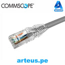 COMMSCOPE NPC06UZDB-GY002M, Patch cord cat 6 - u/utp 24 awg lszh 2 mtrs| gris - ARTEUS
