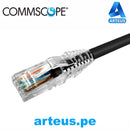 COMMSCOPE NPC6ASZDB-BK003M, Cable patch cord cat.6a s/ftp | 3mtrs| lszh | negro - ARTEUS
