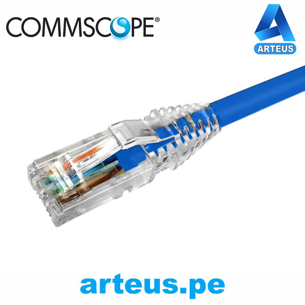 COMMSCOPE NPC6ASZDB-BL003M, Cable patch cord s/ftp multifilar rj-45 cat6a lszh 3.0mts - ARTEUS