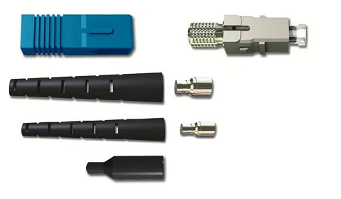 Conector de Fibra Optica Monomodo SC, MMC 48SMCSCS Simplex UPC azul 900-ÁM/2MM/3MM - ARTEUS