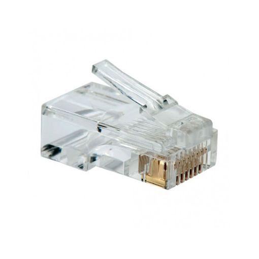 Conector RJ45 Cat6, MMC MMMCRJ45UC6SI Macho sin blindaje. Pack x 100 unidades - ARTEUS