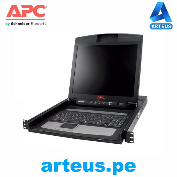 Consola APC AP5717 pantalla LCD 17" con teclado y touchPad 1U Rackeable - ARTEUS