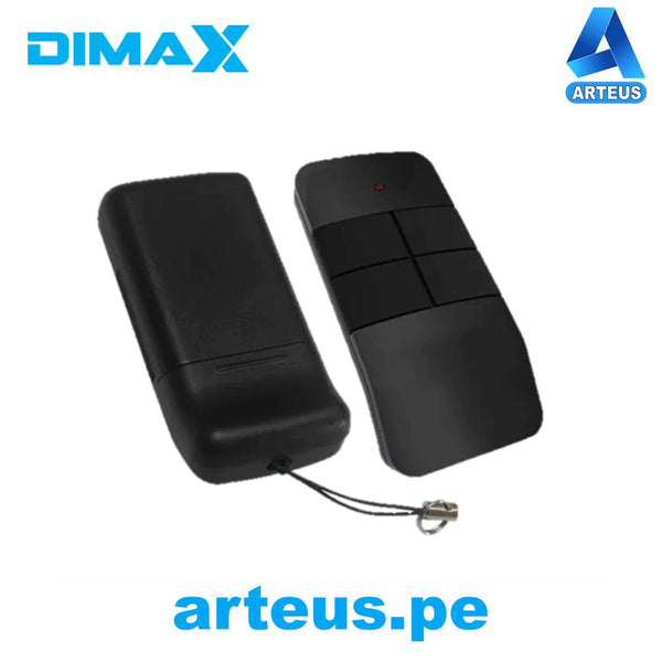 Control remoto 4 botones 433.92mhz DIMAX DM-RC11-4C alcance 80m aprox. - ARTEUS