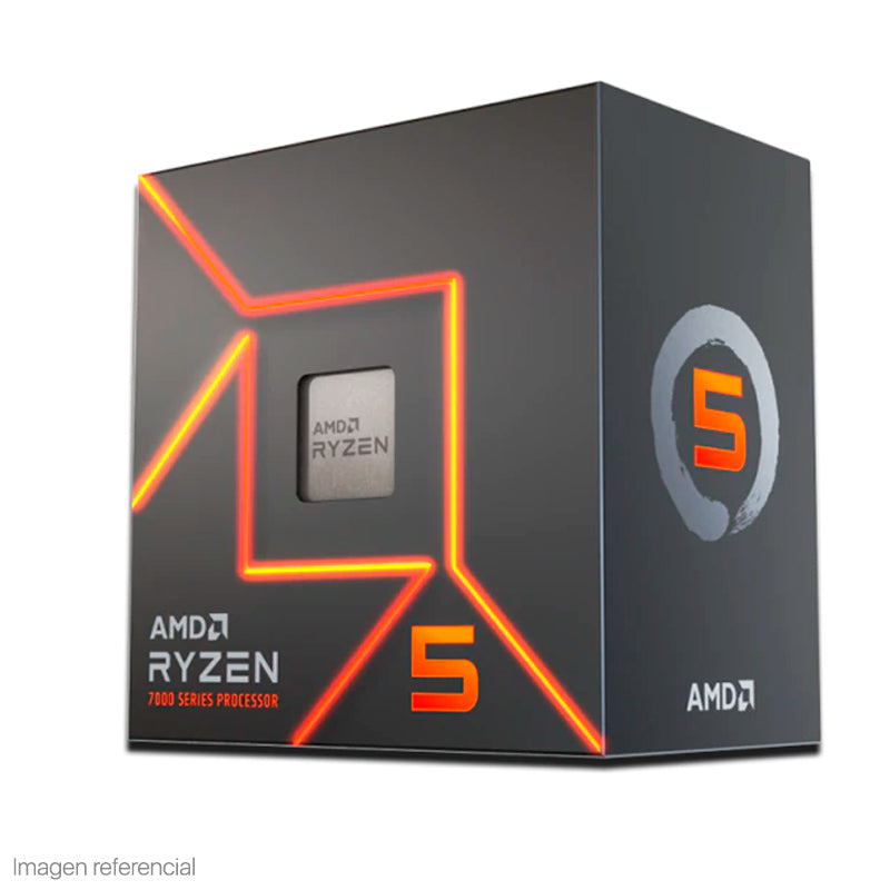 AMD Ryzen 5 7600 Procesador 6 Núcleos AM5 65W 100-100001015BOX