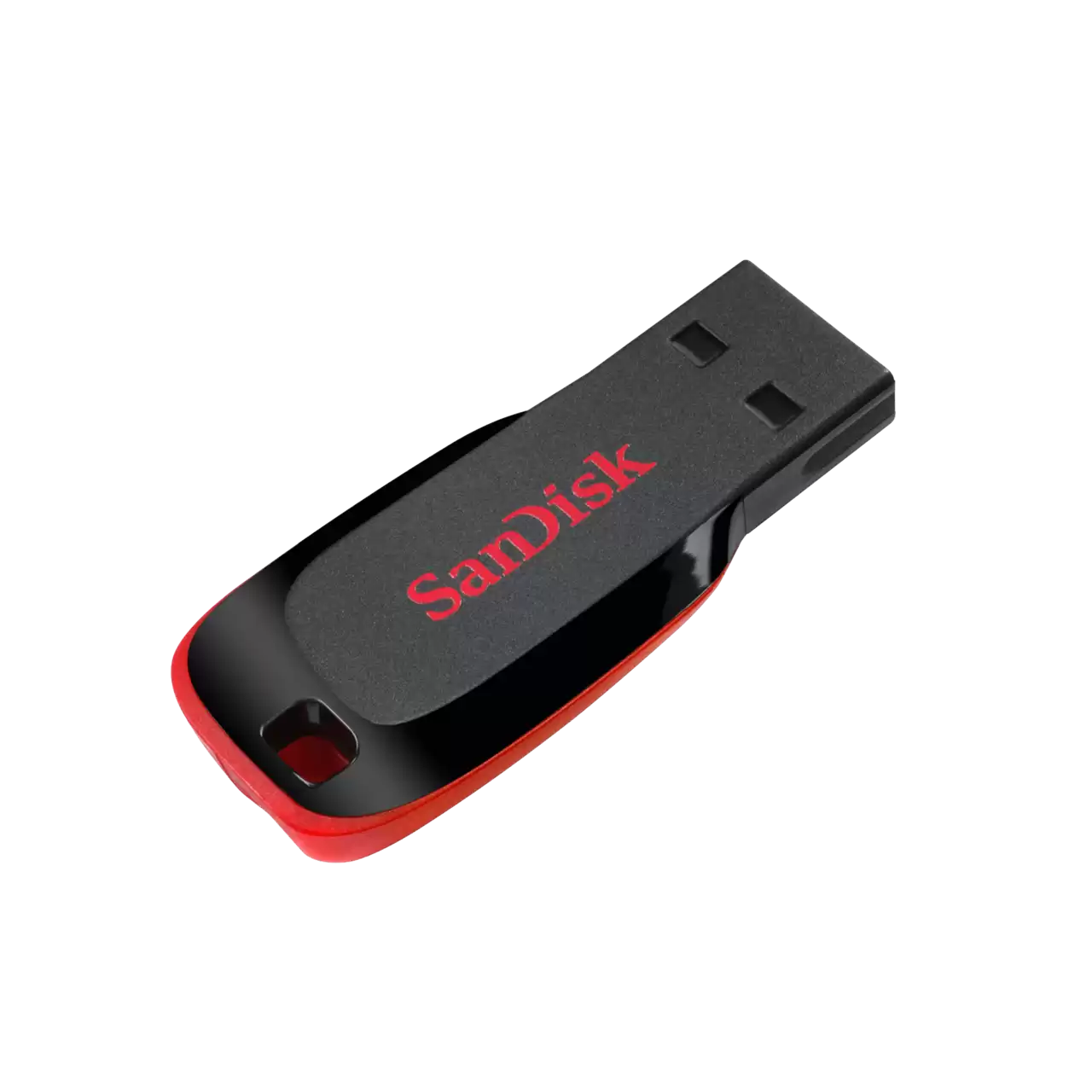 SANDISK Cruzer Blade 16GB Memoria USB Negro y Rojo SDCZ50-016G-B35