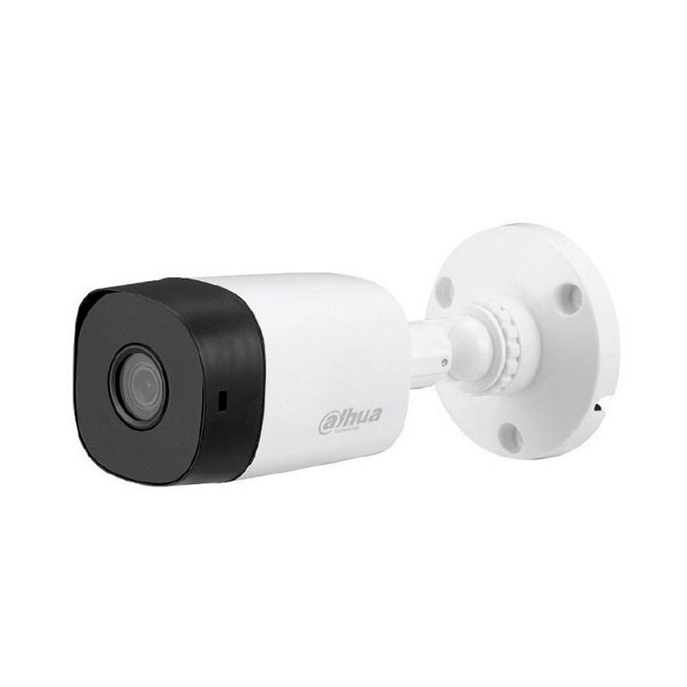 Cámara de videovigilancia tipo bala, color blanco y negro, ideal para seguridad electrónica