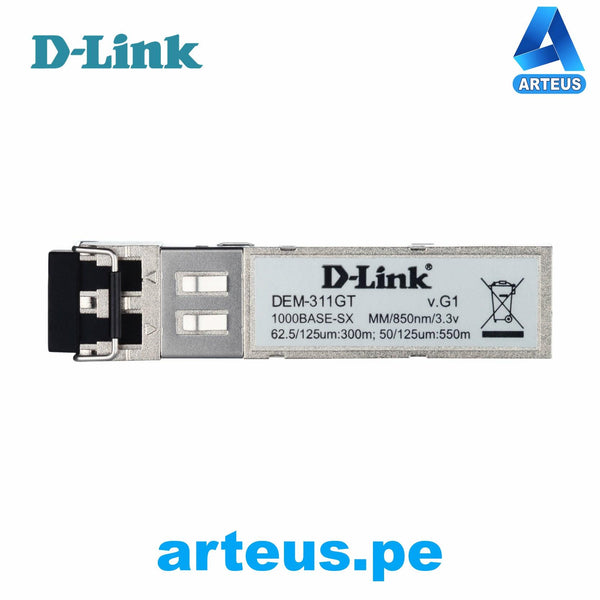 D-LINK DEM-311GT - Modulo transceptor SFP mini-GBIC 1Gbps Hot Swap LC MultiModo - ARTEUS