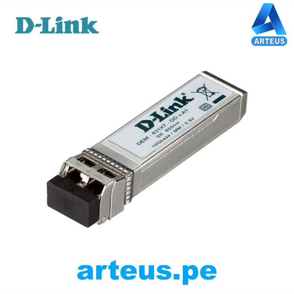 D-LINK DEM-431XT - Transceptor SFP Multi Modo IEEE 802.3ae 10GBASE-SR - ARTEUS