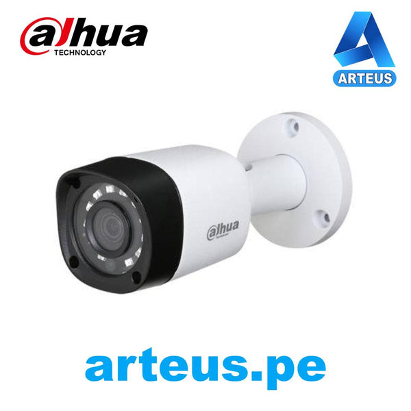 DAHUA DH-HAC-B2A11 Cámara de vigilancia hdcvi hd tubo 1mp lente 2.8mm. ip67. visión nocturna ir 20m. - ARTEUS