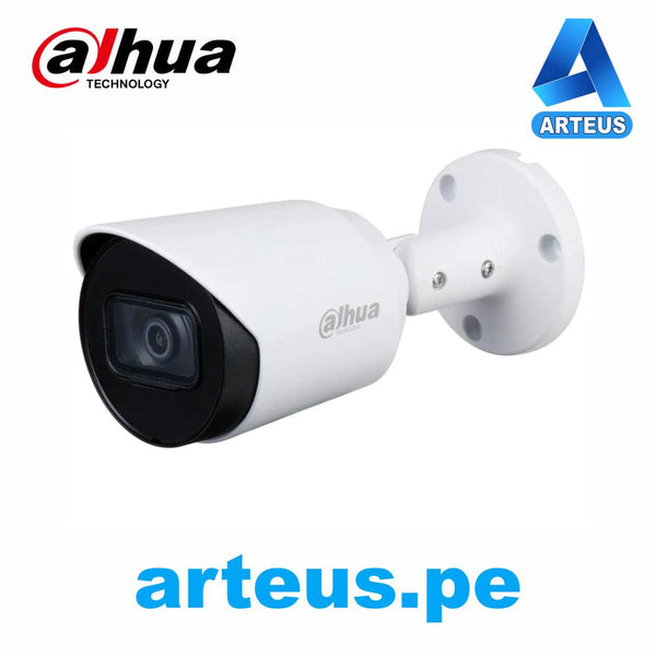 DAHUA DH-HAC-HFW1500T-S2 Cámara de vigilancia hdcvi 2k tubo 5mp lente 2.8mm. visión nocturna ir 30m. metal - ARTEUS