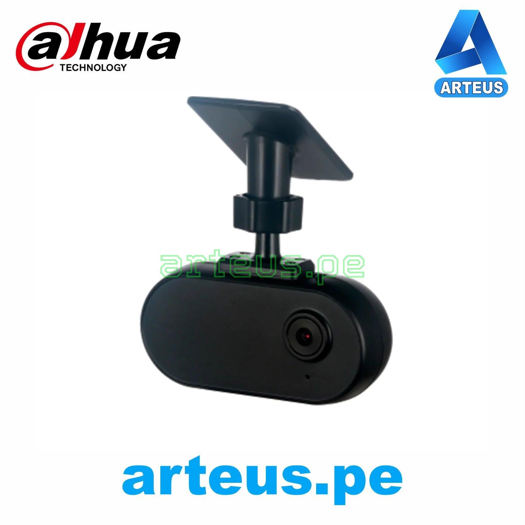 Cámara de vigilancia HDCVI Dahua negra para vehículo, frontal, lente 2.8mm, micrófono.