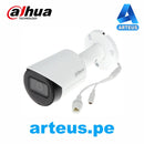DAHUA DH-IPC-HFW2831S-S-S2 Cámara de vigilancia IP 4K Tubo 8MP Lente 2.8mm. WDR IP67. Visión nocturna IR 30m con analítica - ARTEUS