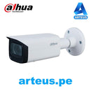 Cámara de vigilancia IP Dahua tipo tubo 4K, 8MP, lente motorizado, visión nocturna, IR