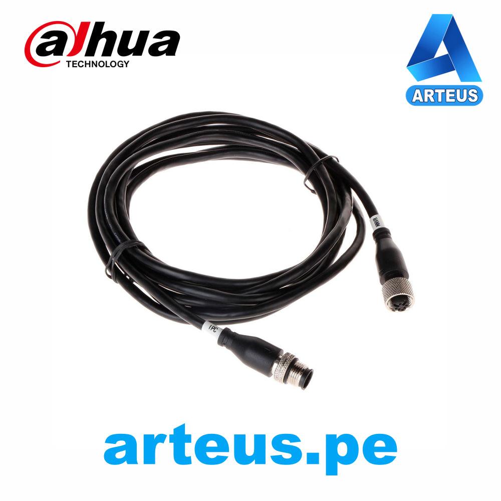 Cable de video móvil Dahua DH-MC-AF4-AM4-12 de 12 metros, conectores metálicos