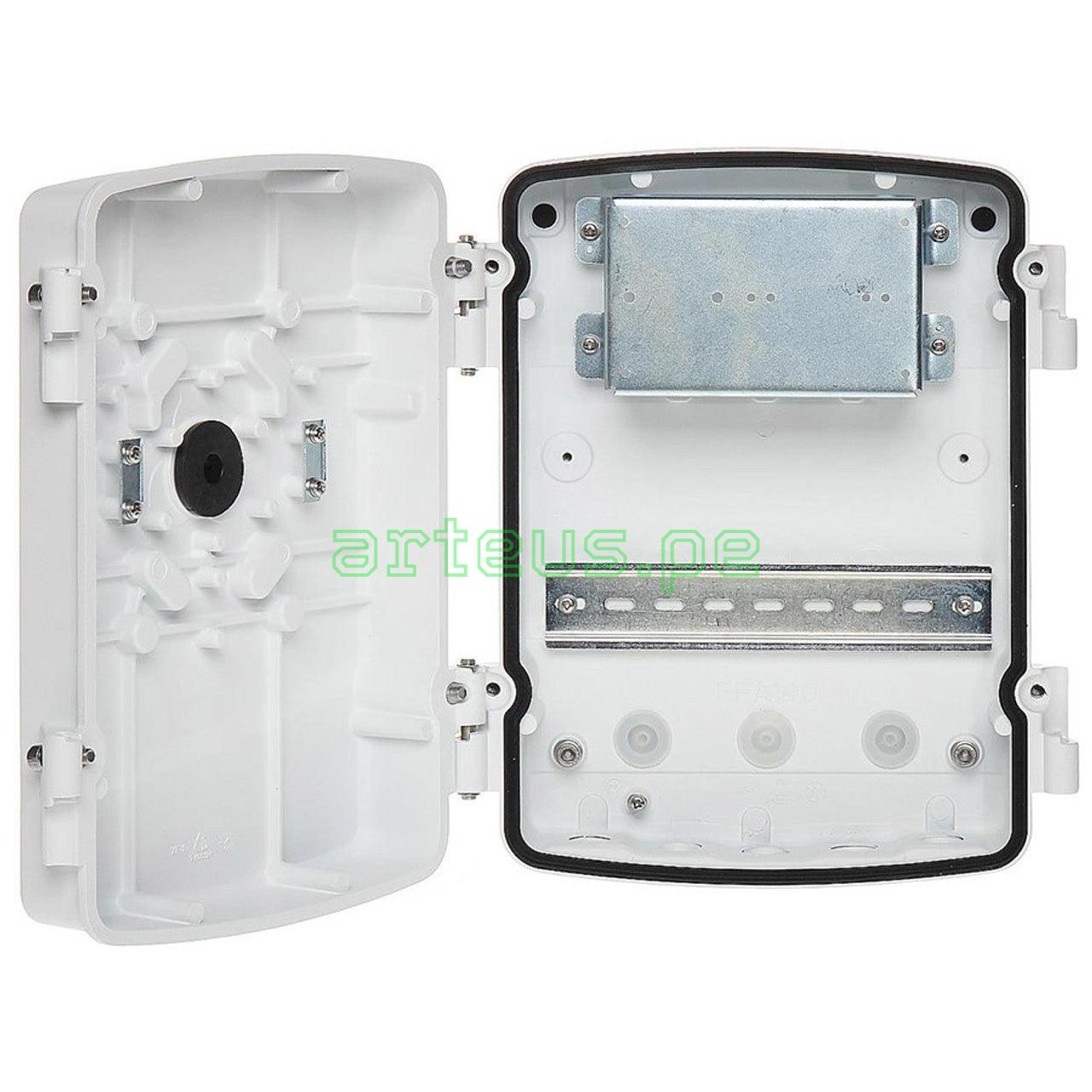 Caja de paso Dahua PFA140 para cámaras de vigilancia, conector de montaje anticorrosivo.
