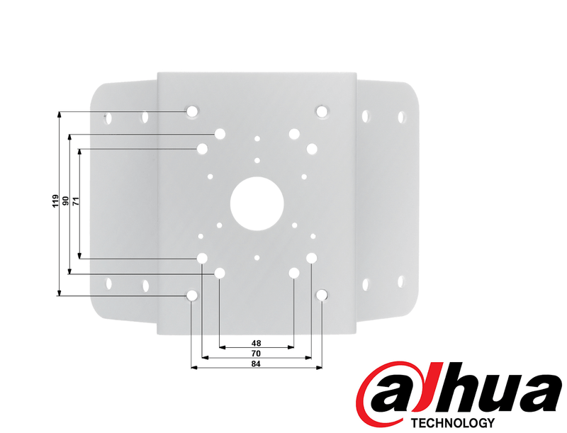 DAHUA DH-PFA151 - Soporte esquinero para cámara Domo PTZ - ARTEUS