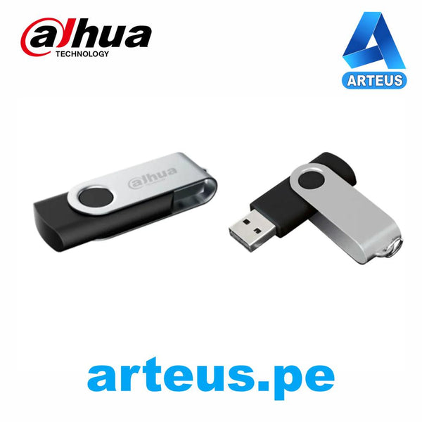 DAHUA DH-USB-U116-20-32GB - Memoria USB 32GB 2.0. Ideal para descargar videos del grabador (XVR- NVR) - ARTEUS