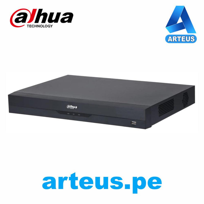 DAHUA DH-XVR5116HS-I3 Grabador XVR 16 canales 1080P 16ch+8ch IP. Soporta 1 HDD hasta 10TB con analítica WIZSENSE - ARTEUS