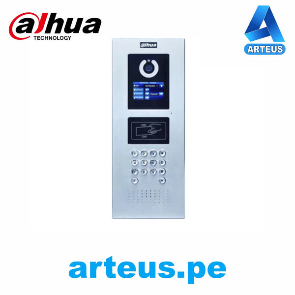 DAHUA VTO1220A - FRENTE DE CALLE IP PARA EDIFICIOS + CÁMARA CMOS DE 1.3MP, PANTALLA LCD TFT DE 3.5 " - ARTEUS