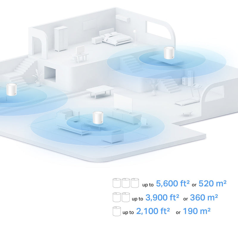 TP-LINK DECO X10 1-PACK Sistema Wi-Fi 6 MESH para todo el hogar AX1500. Doble Banda AI. Pack x1