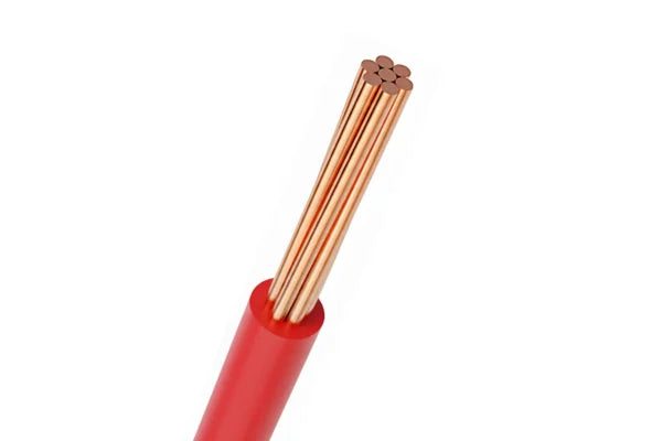 DIXON DEC40LSZH-RD Cable eléctrico LSZH 450/750V 4mm2, rojo, 100m