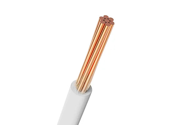 DIXON DEC40LSZH-WH Cable eléctrico LSZH 450/750V 4mm2, blanco, 100m