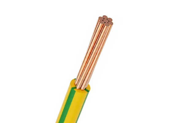 DIXON DEC25LSZH-GRD Cable eléctrico LSZH 450/750V 2.5mm2, verde, 100m