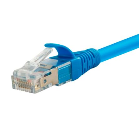 DIXON URT46F4U#02M4B6 Patch cord Cat 6 LSZH, azul, 2m