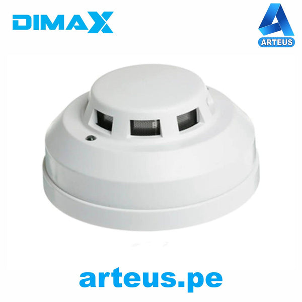 Detector de humo fotoelectrico 4 hilos DIMAX DM-103G sensor convencional incluye base - ARTEUS