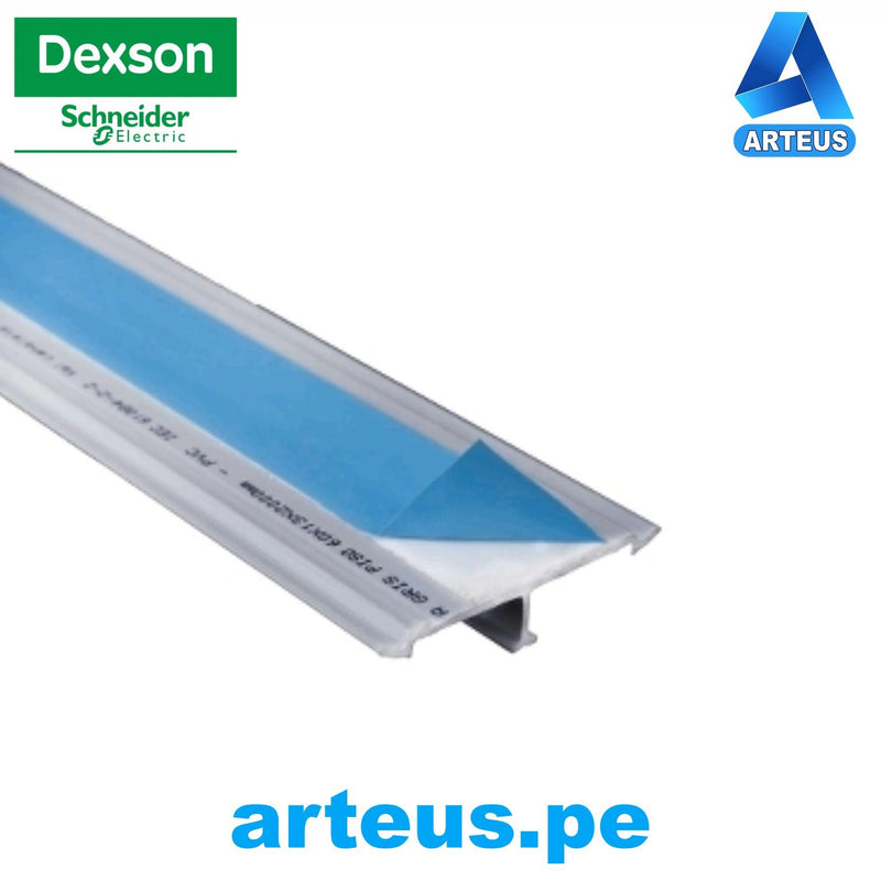 DEXSON DXN10023 - Canaleta Gris de piso 60x13 Con Adhesivo - ARTEUS