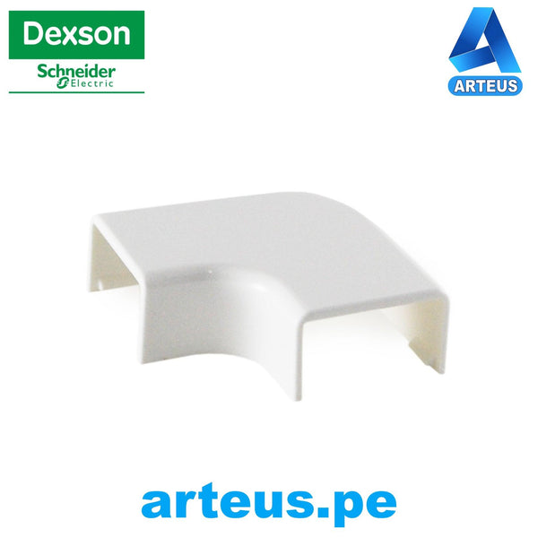 DEXSON DXN11033 - Accesorio Angulo Plano Blanco 13x7 - ARTEUS