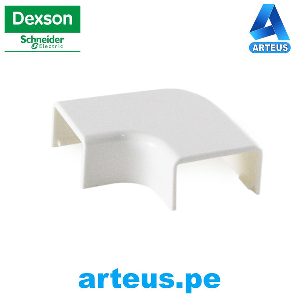 DEXSON DXN11053 - Accesorio Angulo Plano Blanco 20X20 - ARTEUS