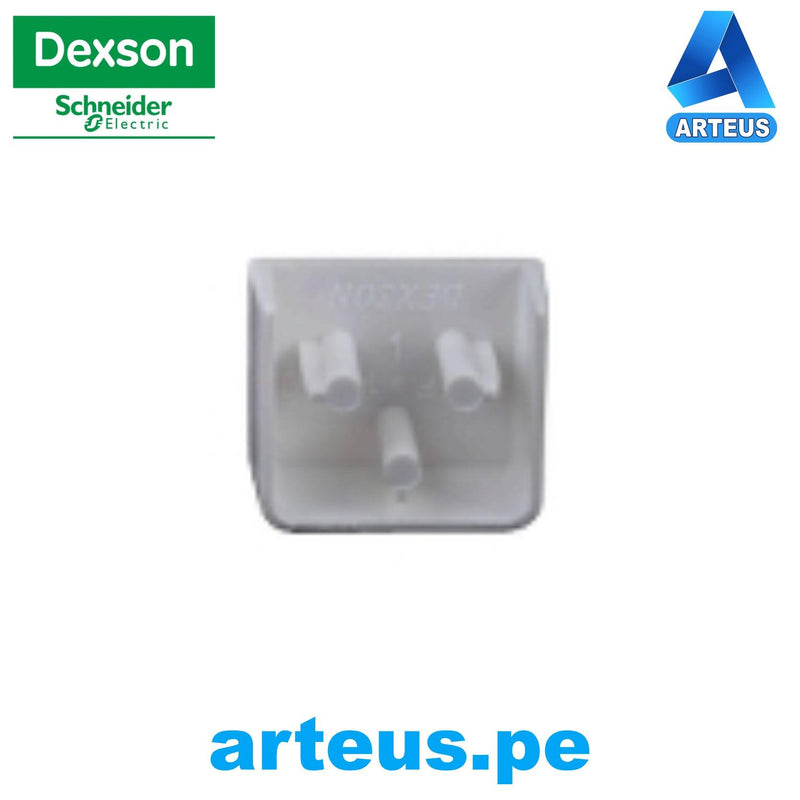 DEXSON DXN11095 - Accesorio Tapa Final Blanco 40x40 - ARTEUS