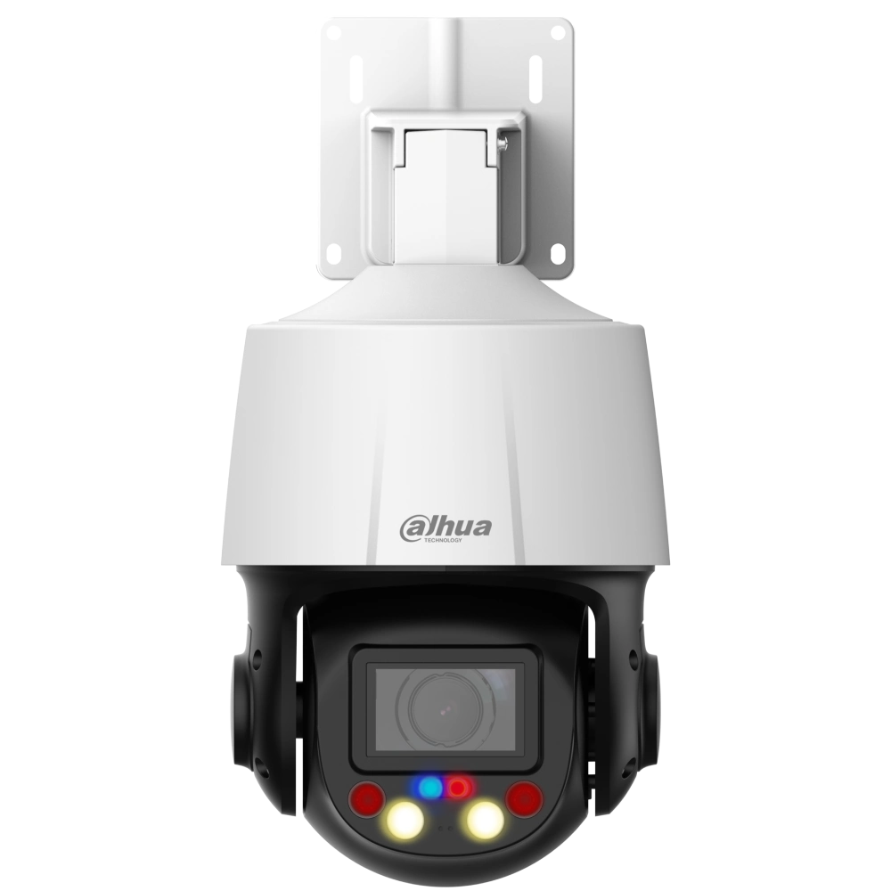 DAHUA SD3E405DB-GNY-A-PV1 Cámara de Seguridad IP POE 2K 4MP PTZ 360º 5X IR50/Led 30m Mic Parlante WIZSENSE