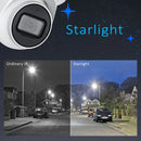 DAHUA IPC-HDW1439V-A-IL, 4MP 2K 2.8mm IP67 POE IP Security Camera WDR IR/Led Microphone 30m